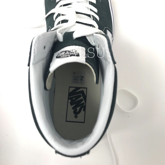 VANS SK8-HI Scarab True White Suede W AUTHENTIC - Picture 8 of 8